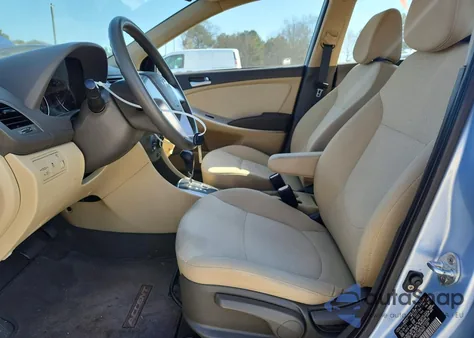 2012 Hyundai Accent Gls z USA, uszkodzony, nr VIN KMHCT4AE9CU153359